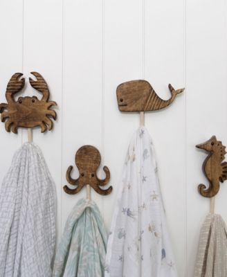Infants Cove Sea Life Motifs Wall Decor, 4-Pc. Set