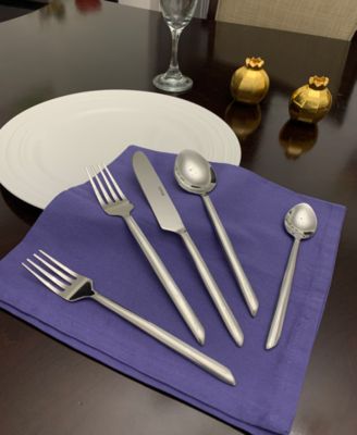 Side Cut 20-Pc. Flatware Set, Serving for 4