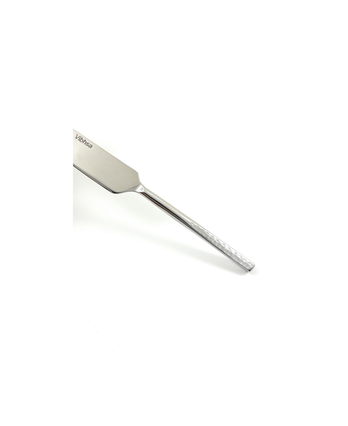 VIBHSA HAMMERED 4-PC. CHEESE KNIVES SET, SERVING FOR 4 
