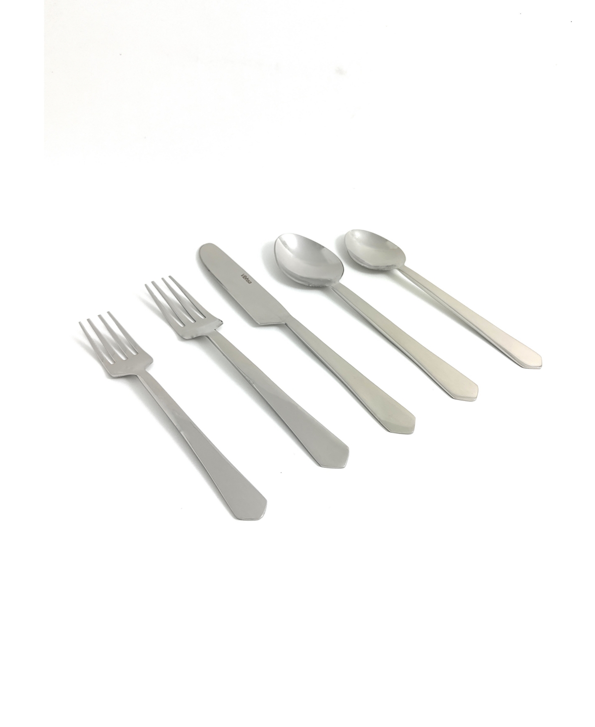 Vibhsa Crown 20-pc. Flatware Set, Serving For 4 In Silver Glossy Finish