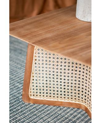 27.6x27.6x13.8" Teak Coffee Table