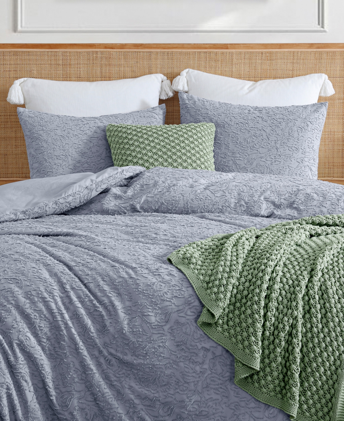 Peri Home Floral Cutwork 3-pc. Comforter Set, Full/queen In Lilac