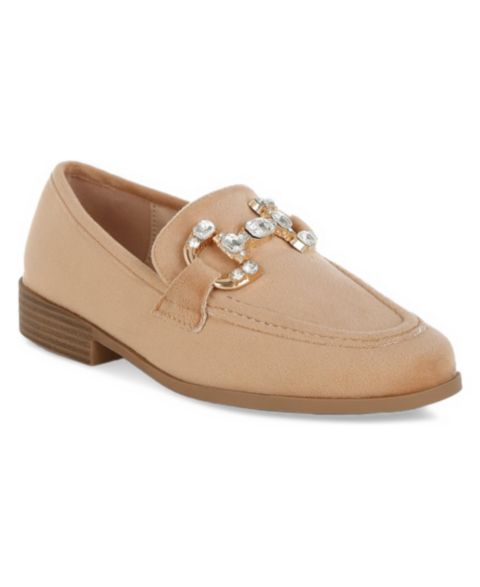 Женские туфли Rag & Co Maestro Diamante Embellished Horsebit s, цвет: Бежевый