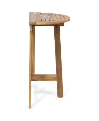 Westmont Half-Round Bistro Table, Natural