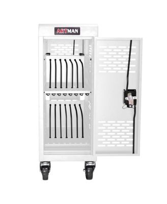 16-Compartment Charging Cabinet for Laptops