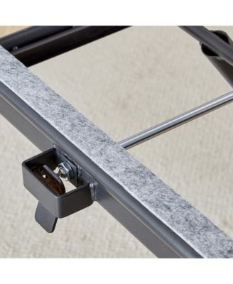 Modern minimalist multifunctional lifting table, 0.8-inch wood grain craft sticker desktop, black metal legs. 4 upholstered dining chairs with black metal legs. LT-10055 B0502