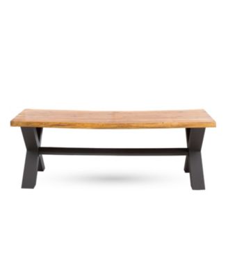 Streamdale Acacia Wood X-Cross Picnic Bench