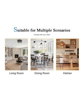 Table and chair set.A rectangular dining table features with tempered glass top and sleek black MDF stand.Paired with 4 PU chairs with checkered armless high back and electroplated metal legs.