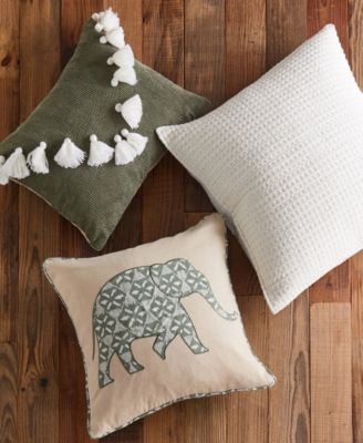 Kemala Tassel Decorative Pillow, 14" x 18"