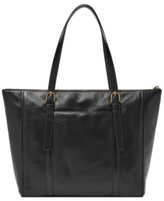 Carlie Leather Tote Bag