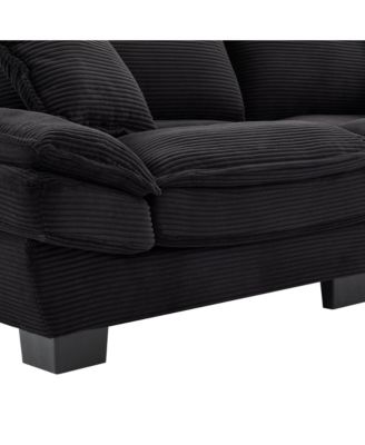  Corduroy Sofa Sleeper Couch with Pillows