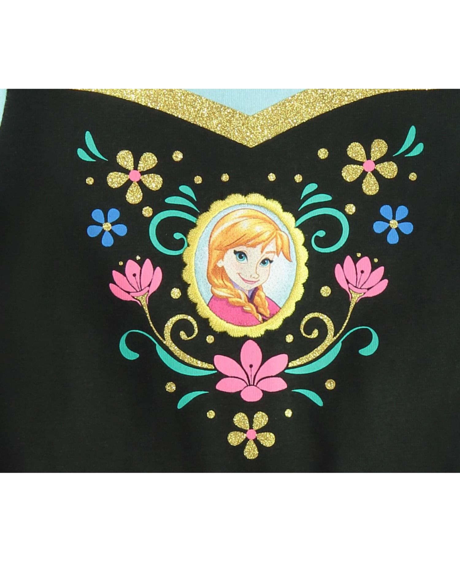Big Girls Princess Anna Cosplay Hooded Dress