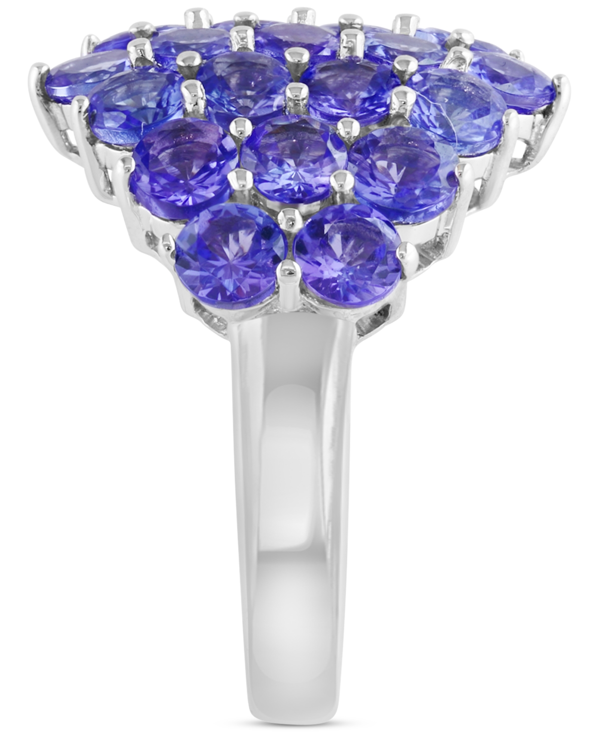 Effy Collection Tanzanite (3-1/4 Ct. T.w.) Ring In Sterling Silver In Tanzanite