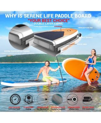 Free-Flow Inflatable Stand-Up Paddle-Board (SUP), 10.5 ft.