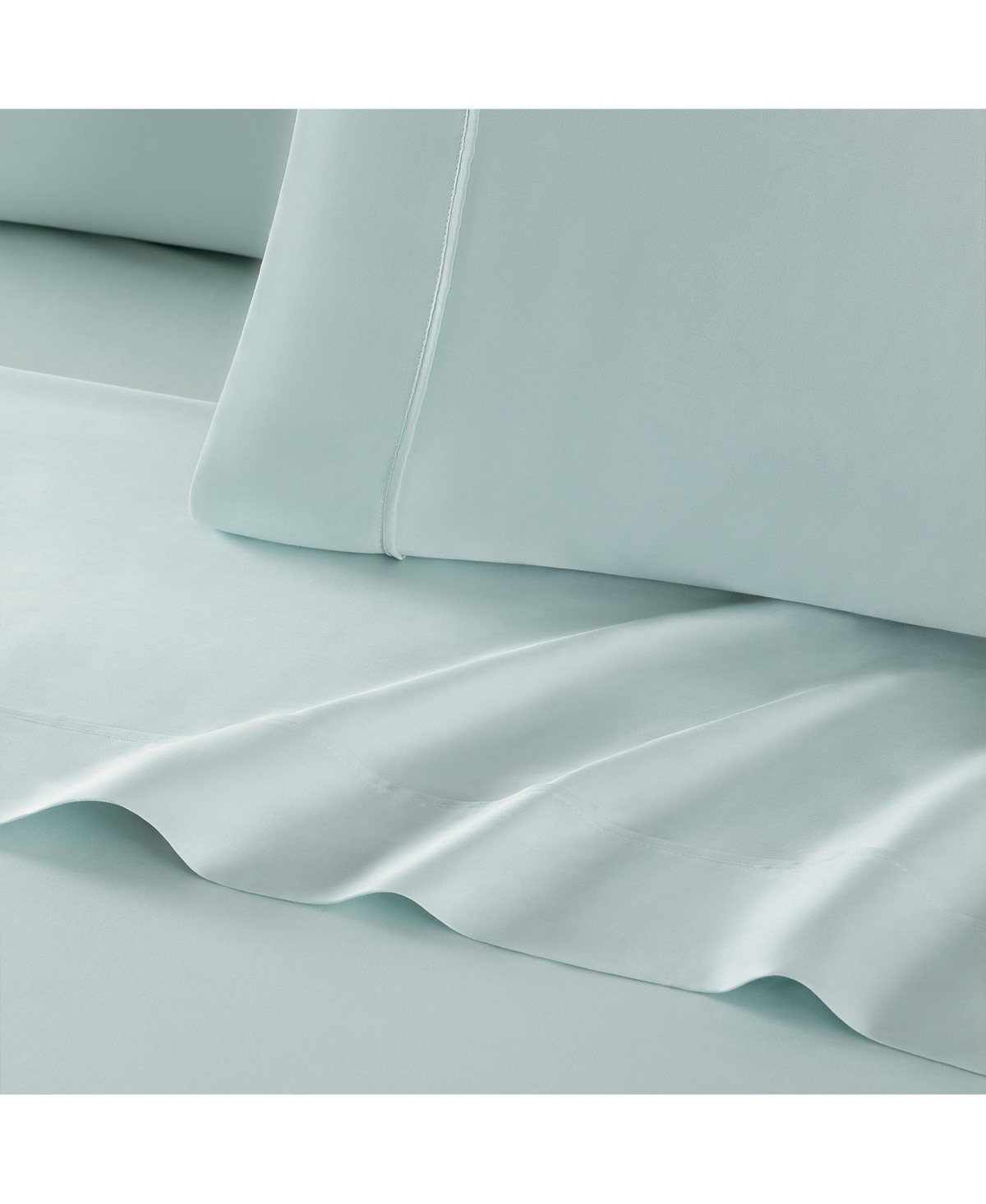 Aston and Arden Eucalyptus Sheet Set, (Full Bed Size), 1 Flat Sheet, 1 Fitted Sheet, 2 Pillowcases, Ultra Soft Fabric, Breathable and Cooling, Eco-Fri