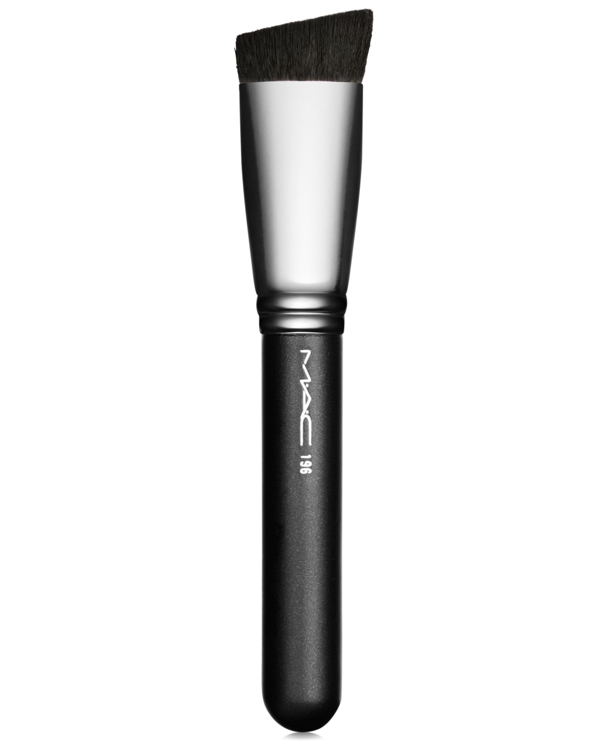 Mac 196 Slanted Flat Top Foundation Brush In No Color