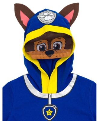 Boys Chase Skye Rubble Marshall Cosplay T-Shirt and Bike Shorts French Terry Outfit Set to