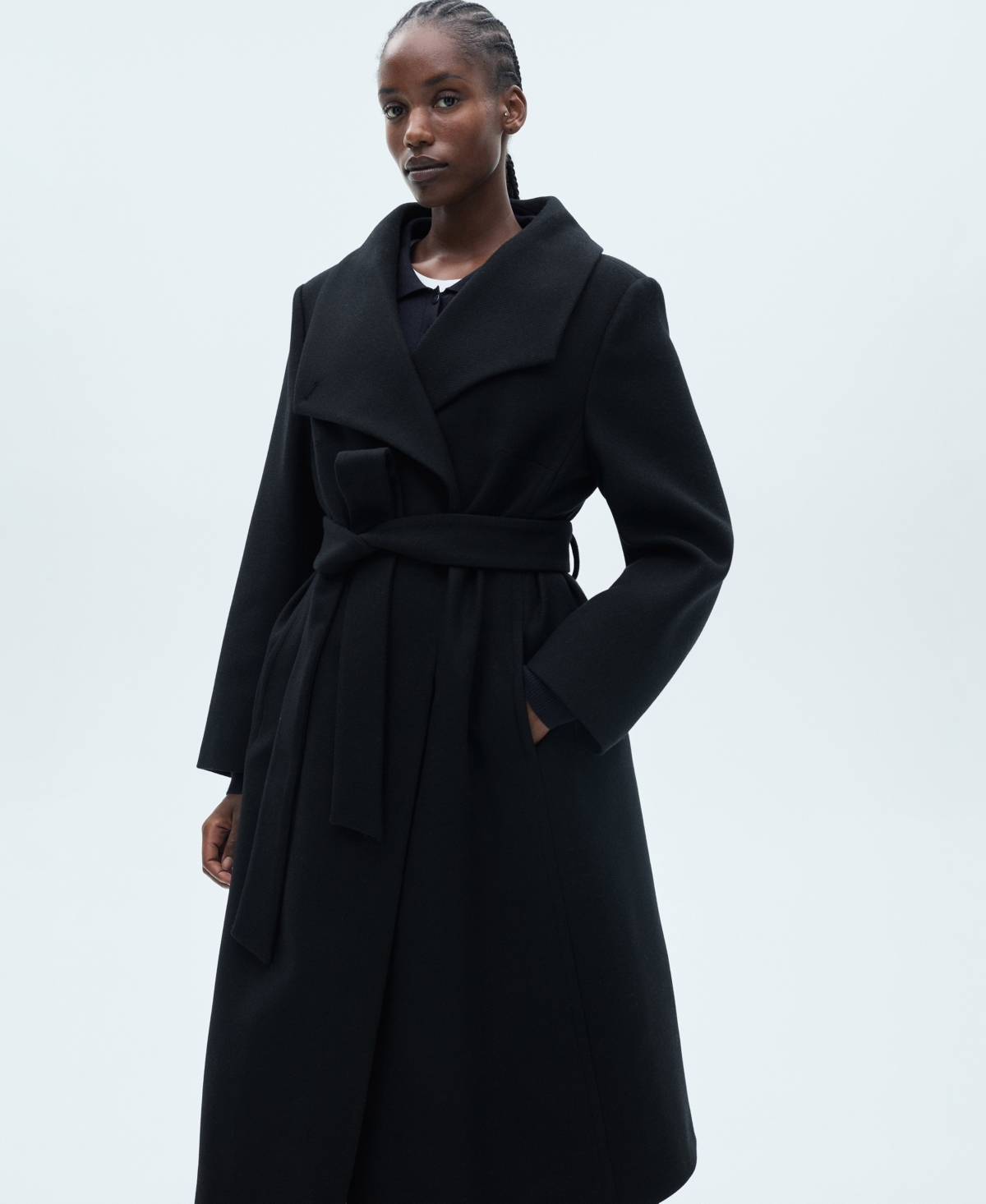 Mango Women's Wool Overcoat