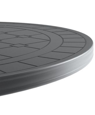 (Cushions In Random Colors)5-Piece Set Of Cast Aluminum Patio Furniture With Cushions