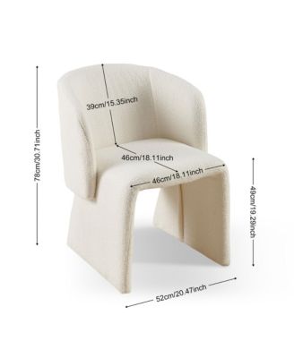 Teddy Comfy Accent Chair (2-Pack