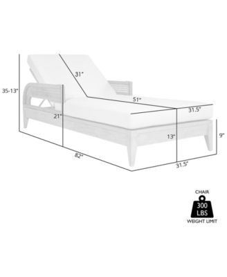 Orbit Outdoor Chaise Lounge Chair