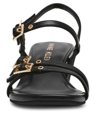 Women's Mackenzie Strappy Buckle Block Heel Dress Sandals