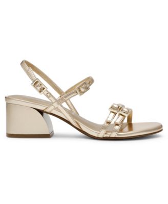 Women's Mackenzie Strappy Buckle Block Heel Dress Sandals