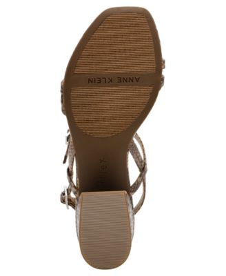 Women's Mackenzie Strappy Buckle Block Heel Dress Sandals