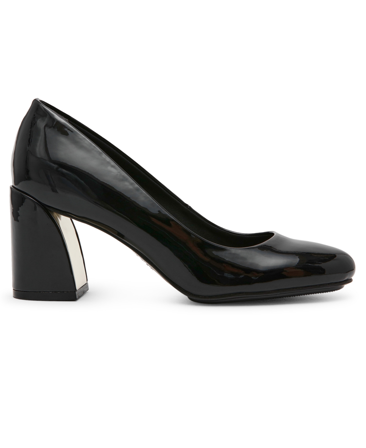 Anne Klein Women's Graham Round Toe Block Heel Pumps