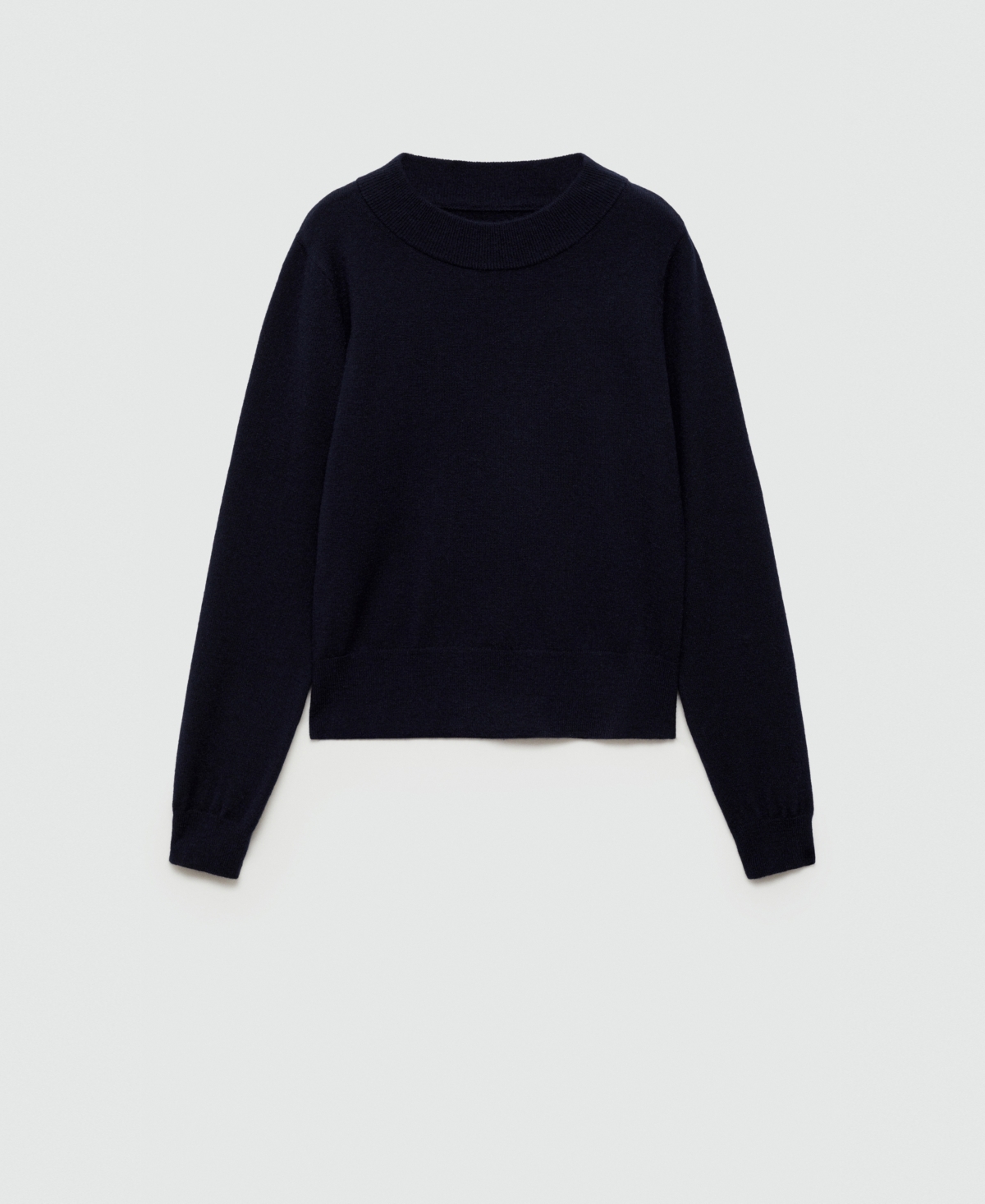 Mango Women's Straight Crew-Neck Sweater