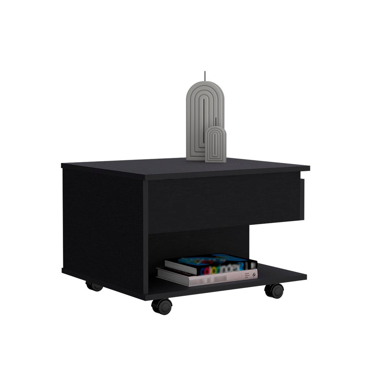 Depot E-shop Babel Lift Top Coffee Table, Casters, One Shelf