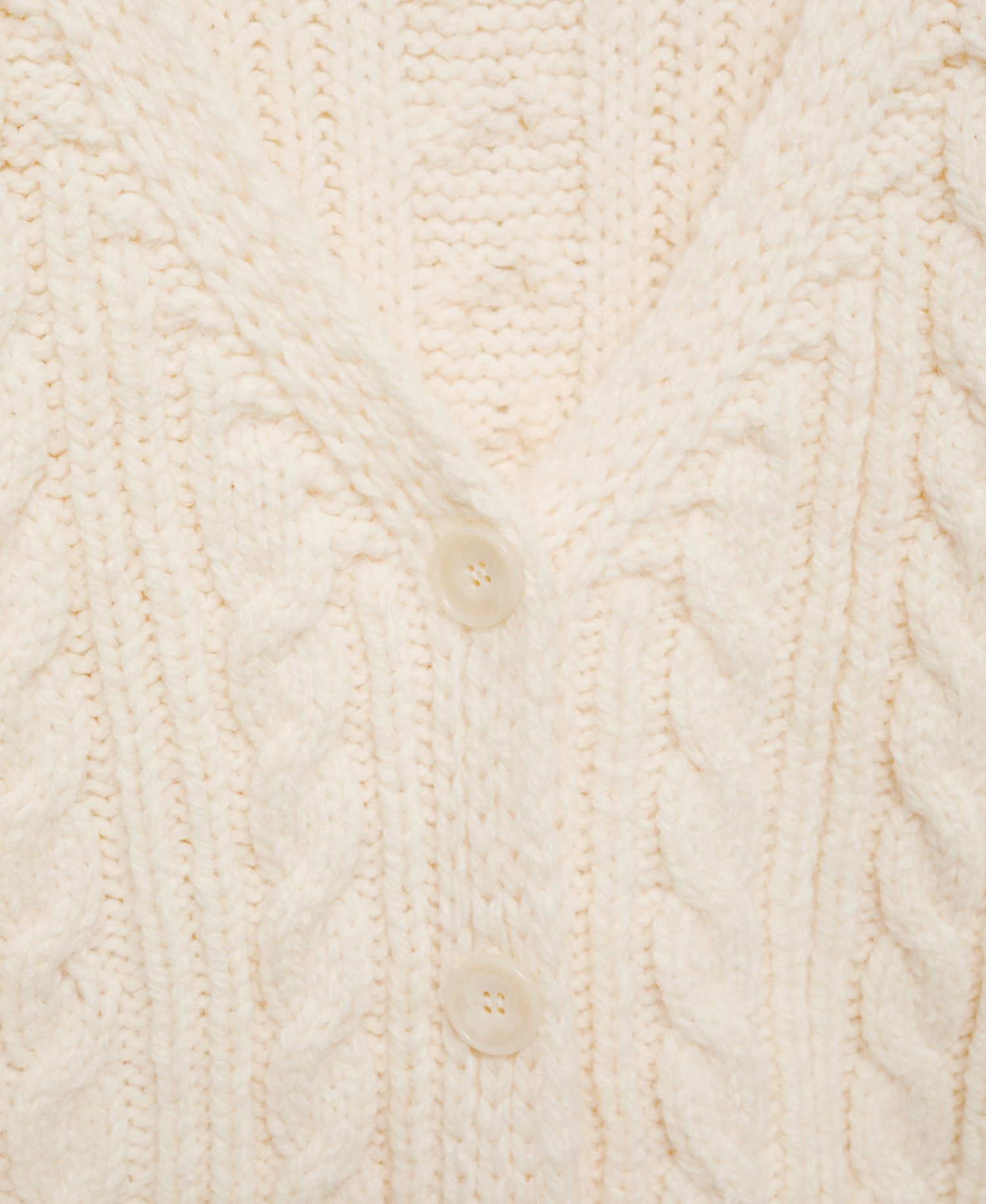 Women's Buttoned Knit Braided Cardigan