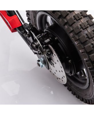 36V Electric mini dirt motorcycle for kids,350w xxxl motorcycle, Stepless variable speed drive, Disc brake, No chain, Steady acceleration, horn, power display, rate display,176 pounds for 50m or more,