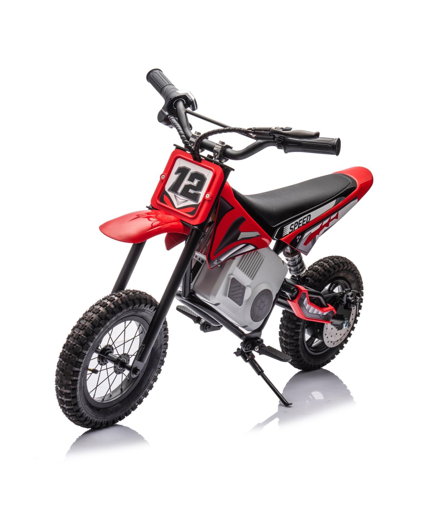 Детская игрушка Streamdale Furniture 36V Electric Mini Dirt Motorcycle with Stepless Variable Speed Drive and Disc Brake, 176 lb Capacity, от 14 лет — фото 10