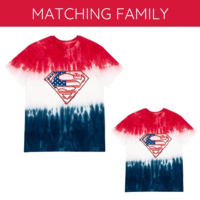Little Boys DC Comics July 4th Matching Family T-Shirt to Adult