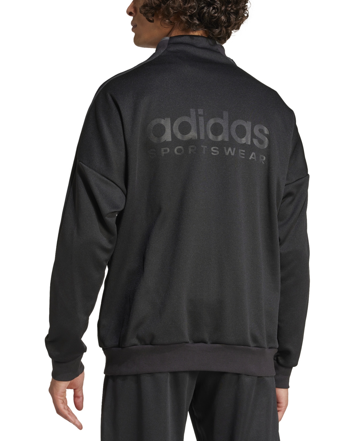 adidas Men's House of Tiro Loose-Fit Full-Zip Track Jacket