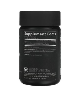 Astaxanthin  Triple Strength  12 mg  -  60 Softgels