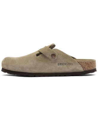 Women's Boston Soft Footbed Suede Leather Clogs from Finish Line