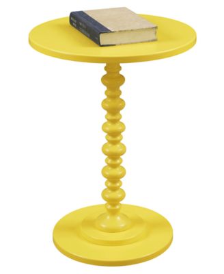 17.75" Medium-Density Fiberboard Palm Beach Spindle Table