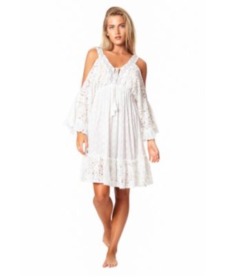 Women's s Lace Open Shoulder Dress