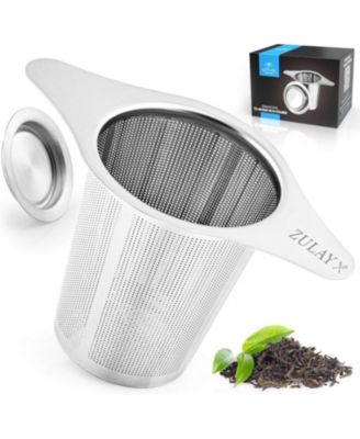 Stainless Steel Tea Filter For Loose Tea - Reusable Tea Strainer For Loose Tea With Fine Mesh
