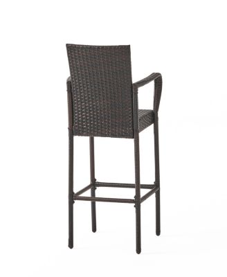 Modern Faux Rattan Outdoor Barstools: Durable, Stylish, And Weather-Resistant