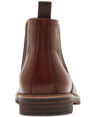 Steve Madden Men's Argyle Leather Chelsea Boot
