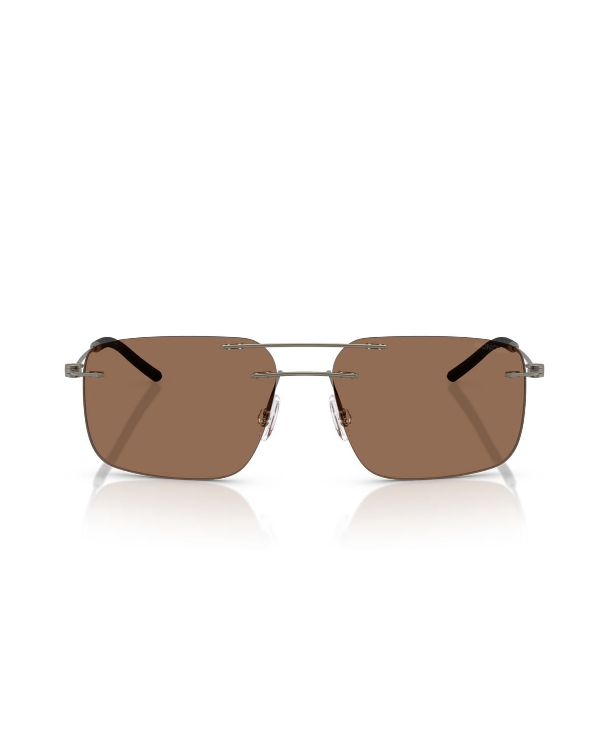 Shop Moncler Unisex Sunglasses, Doppler Me4003 In Matte Anthracite