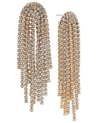 I.N.C. International Concepts - Crystal Chain Chandelier Earrings