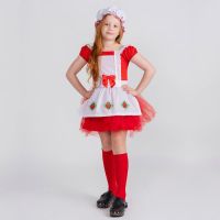 Kids Strawberry Ballerina Costume Set