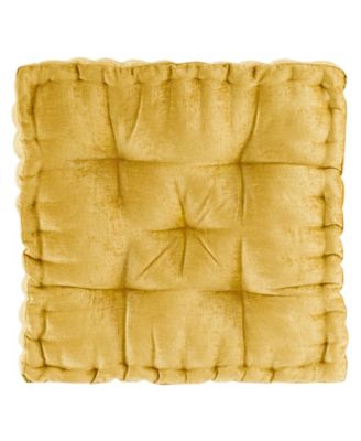 Azza Chenille Decorative Floor Pillow, 20" x 20"