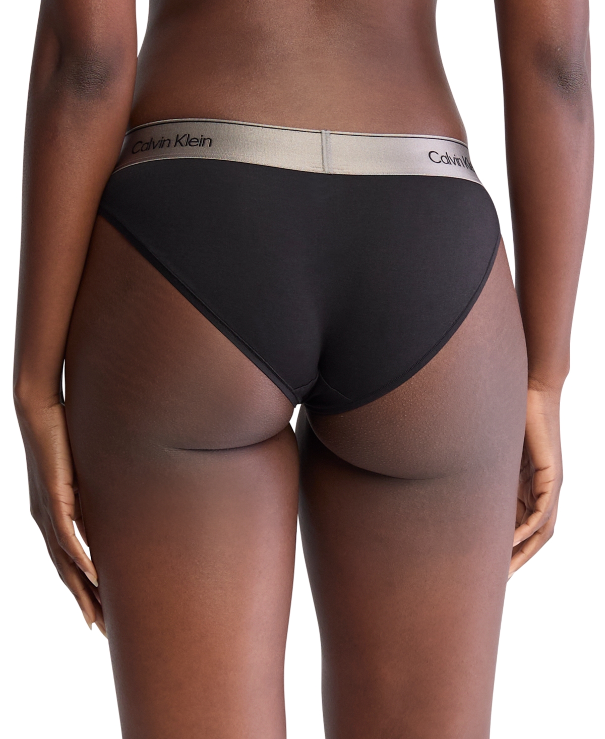 Calvin Klein Women's 2-Pk. Modern Cotton Holiday Bikini Underwear  -BLACK