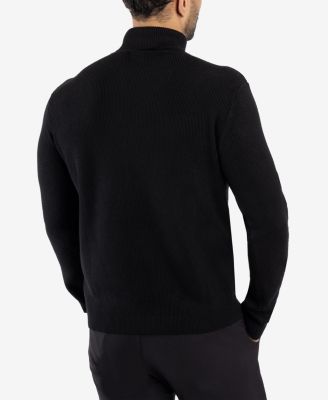 Men's Ribbed Turtle Neck Sweater