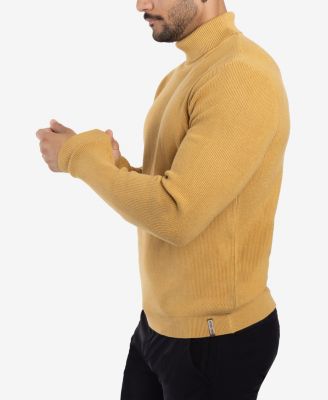 Men's Ribbed Turtle Neck Sweater